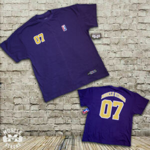 T-Shirt Oversized Nr 7 Purple